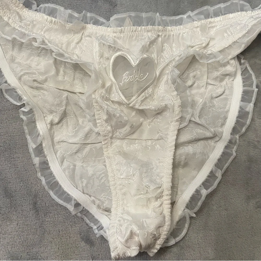 New! For love and lemons bride panty white 24555